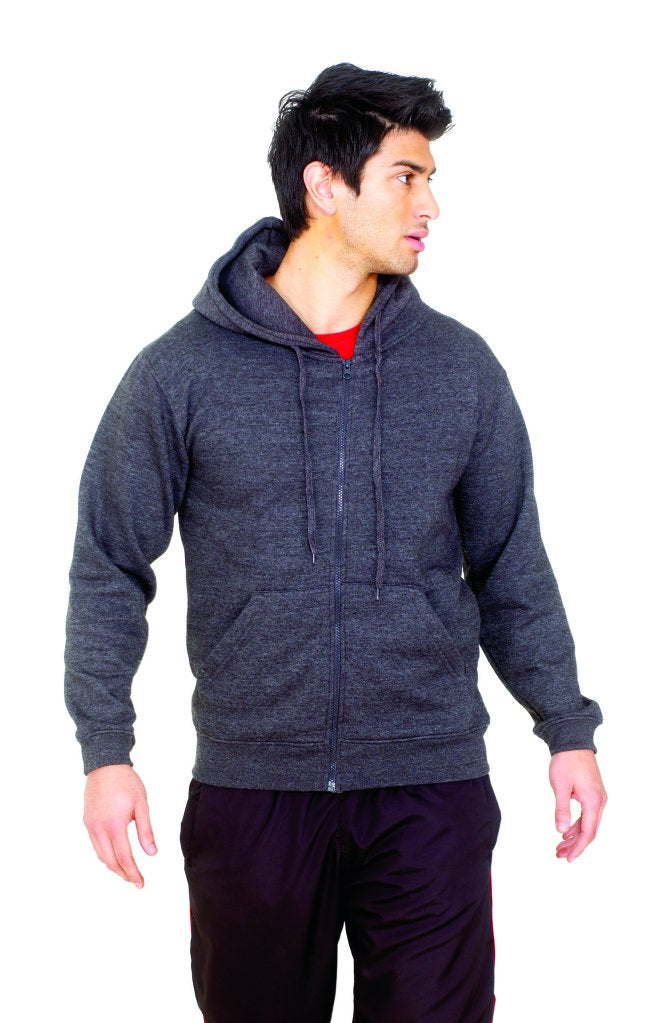 Kapuzensweatshirt für Erwachsene, klassisch, Reissverschluss – viele Farben – viele Grössen – 300 g/