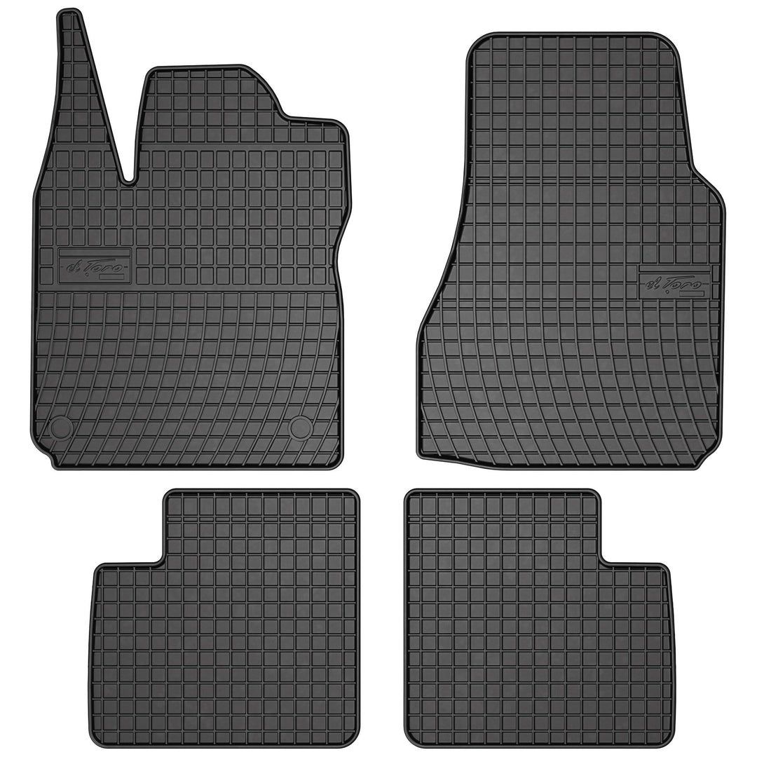 M MOTOS Gummimatten Auto Fussmatte passt für Renault Twingo II 2007-2014 Verbessern Sie Ihren Reisek