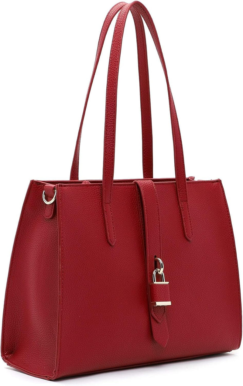 Tamaris Shopper Jasmina 31753 Damen Handtaschen Uni Einheitsgrösse Red 600, Einheitsgrösse Red 600