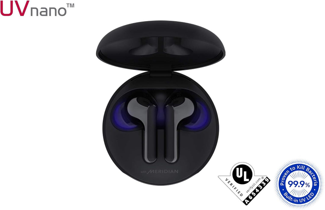 LG TONE Free FN5U Earbuds, UVnano 99.9 Prozent bakterienfrei, Kabellose Bluetooth In-Ear Kopfhörer,