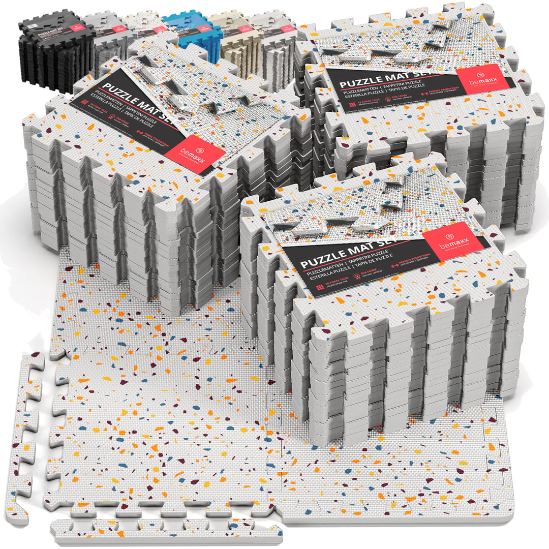 Schutzmatten Bodenschutzmatte Set Sportmatte Gymnastikmatte Puzzlematte: Puzzle Sportgeräte Matte Fi