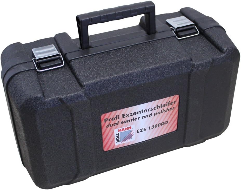 Holzmann EZS 150 PRO Exzenterschleifer Profi im Koffer, Poliermaschine