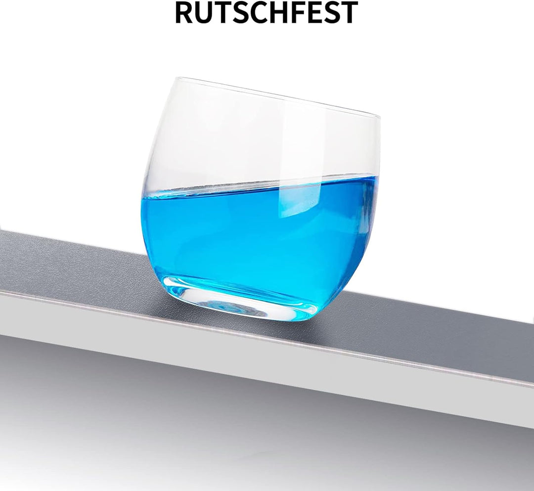 DIKTOYOU Tischsets Untersetzer und Bestecksäcken, Tischsets Abwaschbar 12er Set, Doppelseitigen ruts