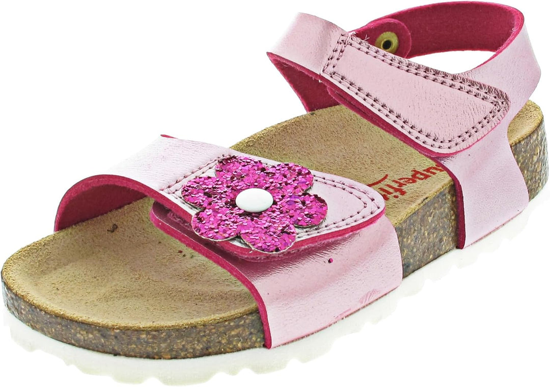 Superfit Mädchen Fussbettpantoffel 1000118 Sandale, Pink 5510