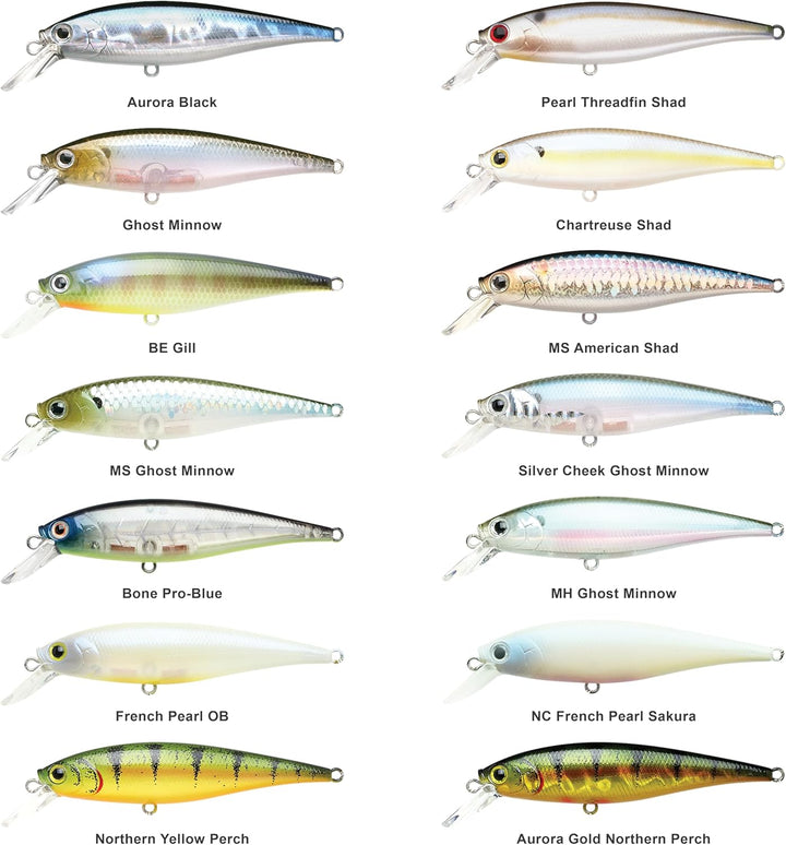 LUCKY CRAFT Pointer 78 Angelköder Jerkbait Chartreuse Shad 3-Inch, Chartreuse Shad 3-Inch