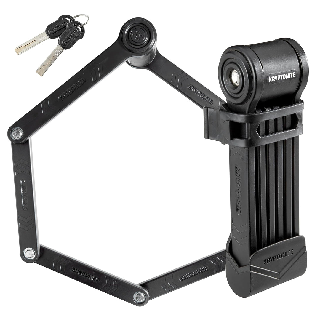 Kryptonite Keeper 510 Schlösser Schwarz 3mm/100cm 3mm/100cm Keeper 510 Foldable (3mm/100cm) Single,