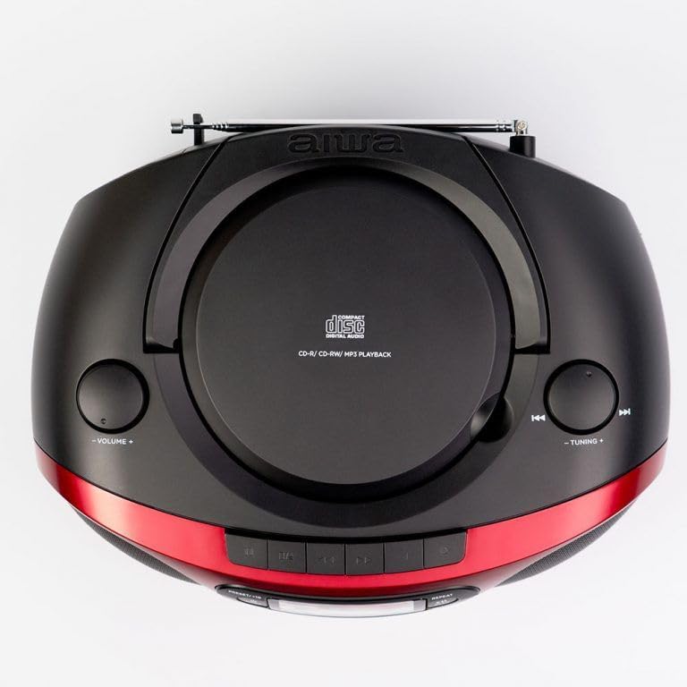 AIWA BBTC-550 tragbarer Radiorekorder, Bluetooth, CD, USB