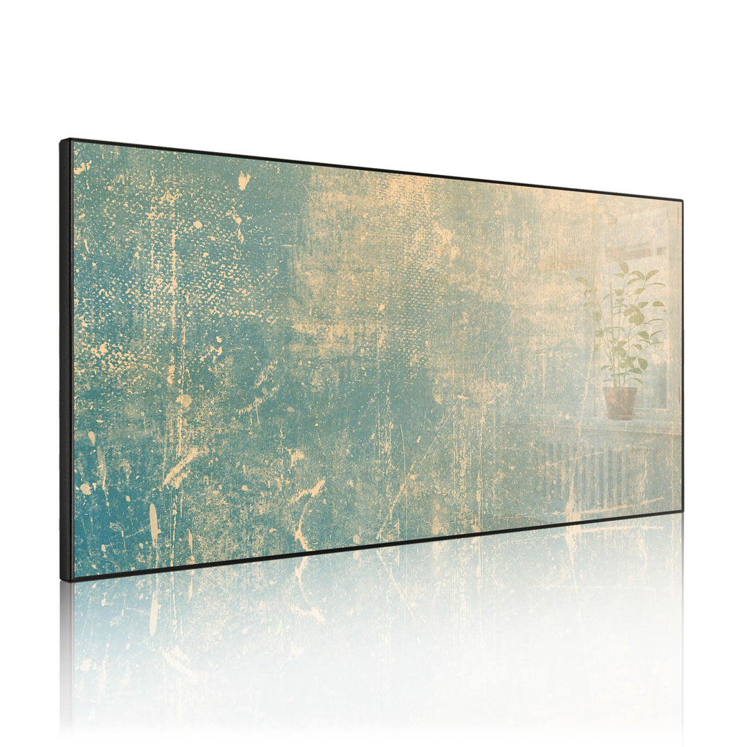 banjado Magnettafel schwarz 78 x 37cm / Magnetwand Metall/Magnetpinnwand als Memoboard/Pinnwand Magn