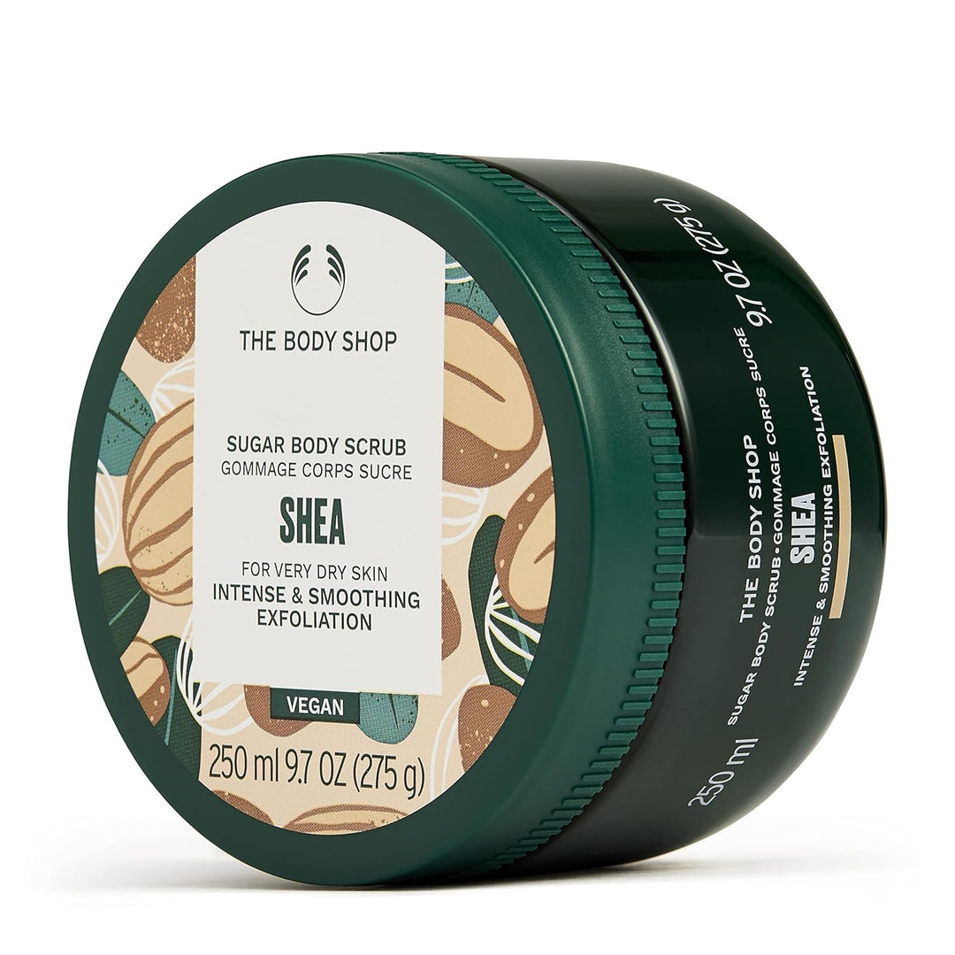 THE BODY SHOP Shea Sugar Body Scrub 250 ml Vanilla 250 ml (1er Pack), Vanilla 250 ml (1er Pack)
