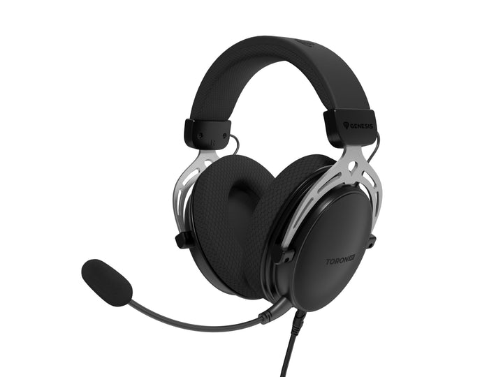 GENESIS Toron 531 Gaming Headset – Over-Ear Kopfhörer mit 50 mm Treibern, abnehmbares Mikrofon, 3,5