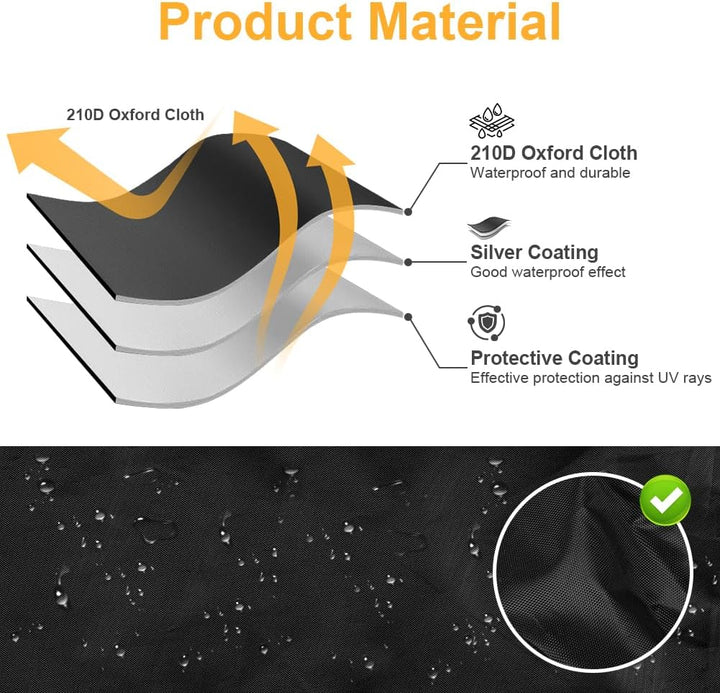 Flintronic Elektroroller Abdeckung, für die meisten Elektroroller, Schützen vor Staub Schmutz Schnee
