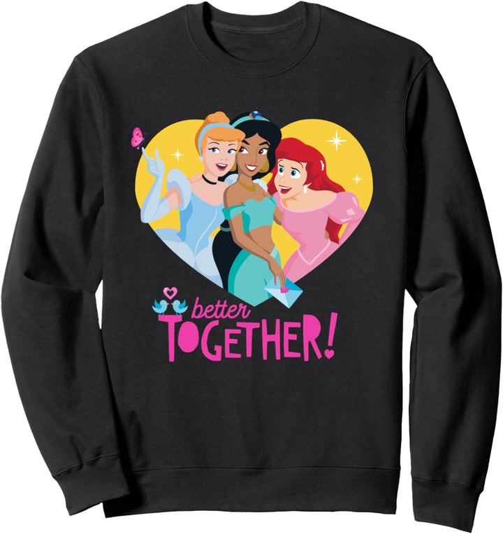 Disney Princess Valentine's Day Better Together Sweatshirt