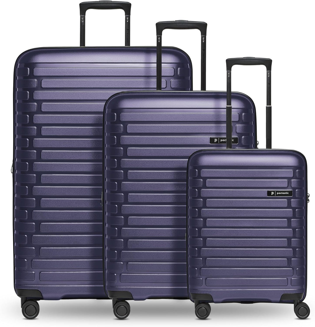 Hartschalen Koffer-Set 3-teilig | hochwertiges Polypropylen Material | mit Dehnfalte erweiterbar um