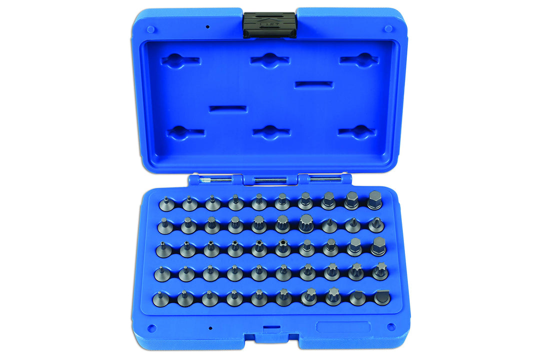 Laser Tools 7653 Bohrer-Set, 1/4" D, 50 Stück