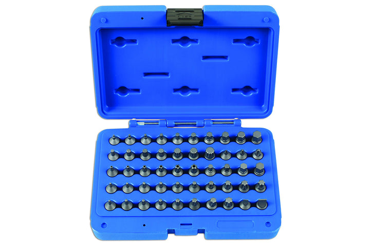 Laser Tools 7653 Bohrer-Set, 1/4" D, 50 Stück