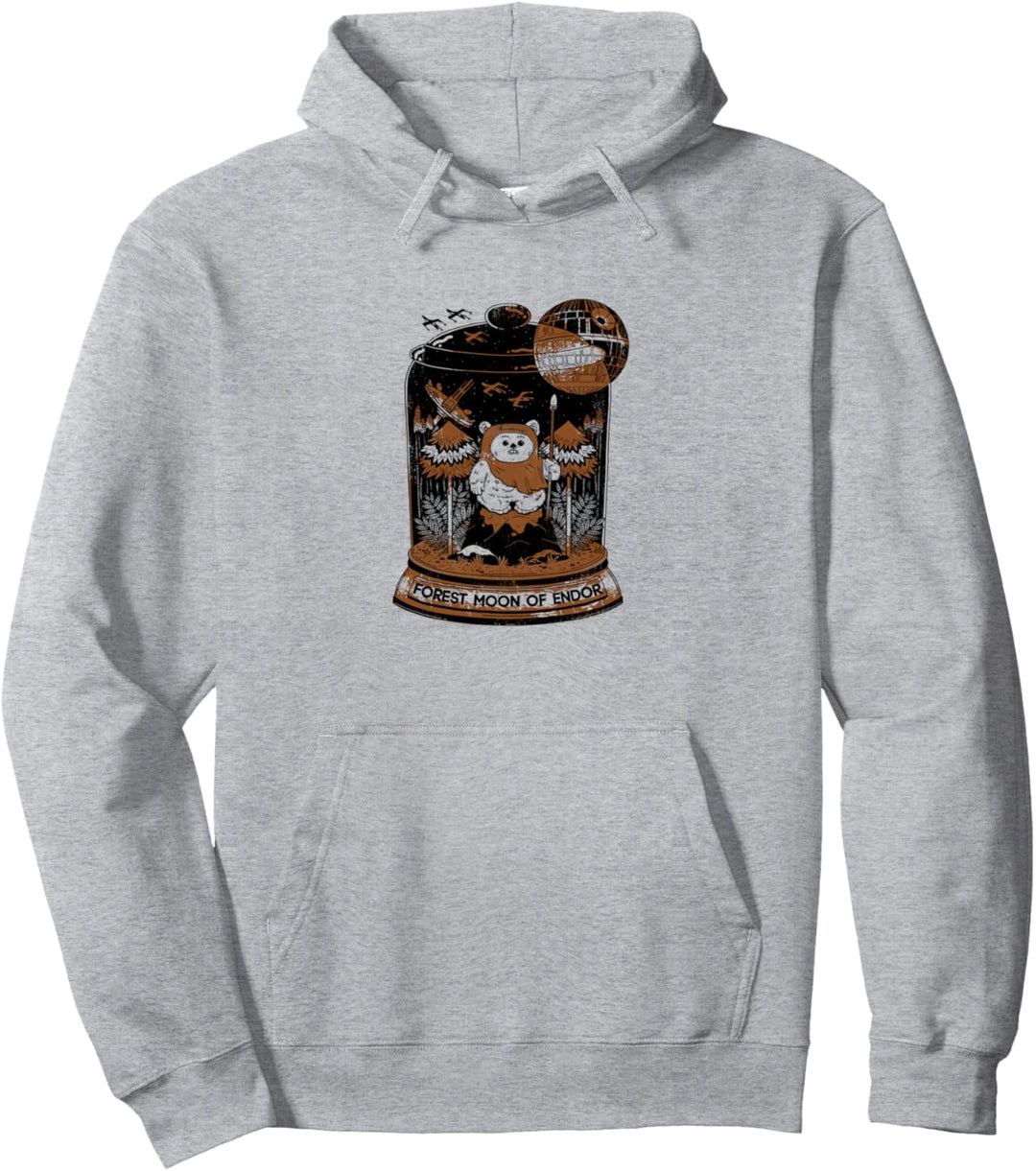 Star Wars Ewok Terrarium Forest Moon Of Endor Pullover Hoodie