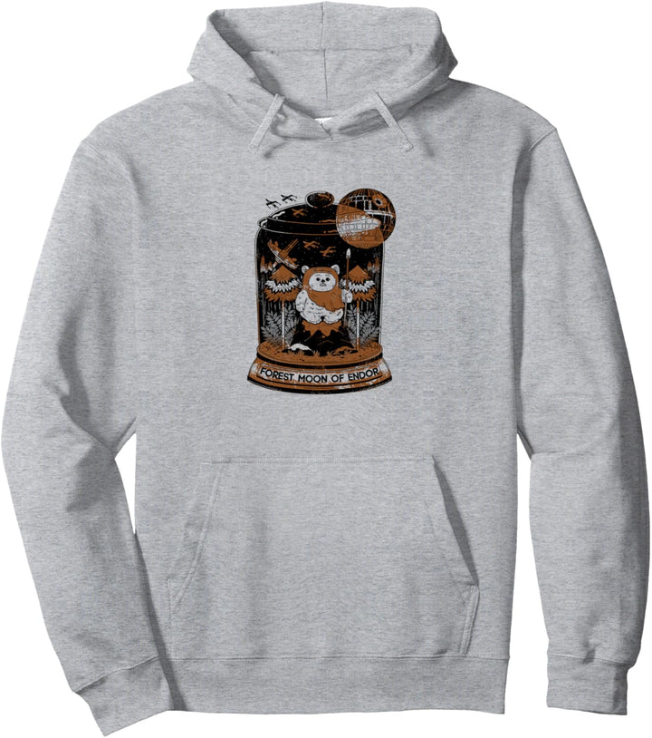 Star Wars Ewok Terrarium Forest Moon Of Endor Pullover Hoodie