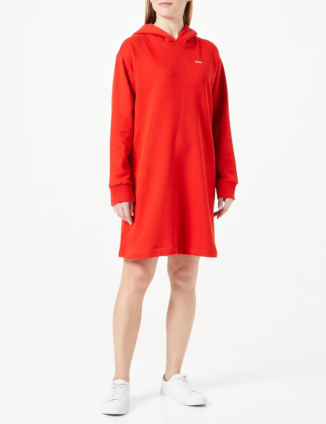 BOSS Damen C_ezas Dress M Bright Red, M Bright Red