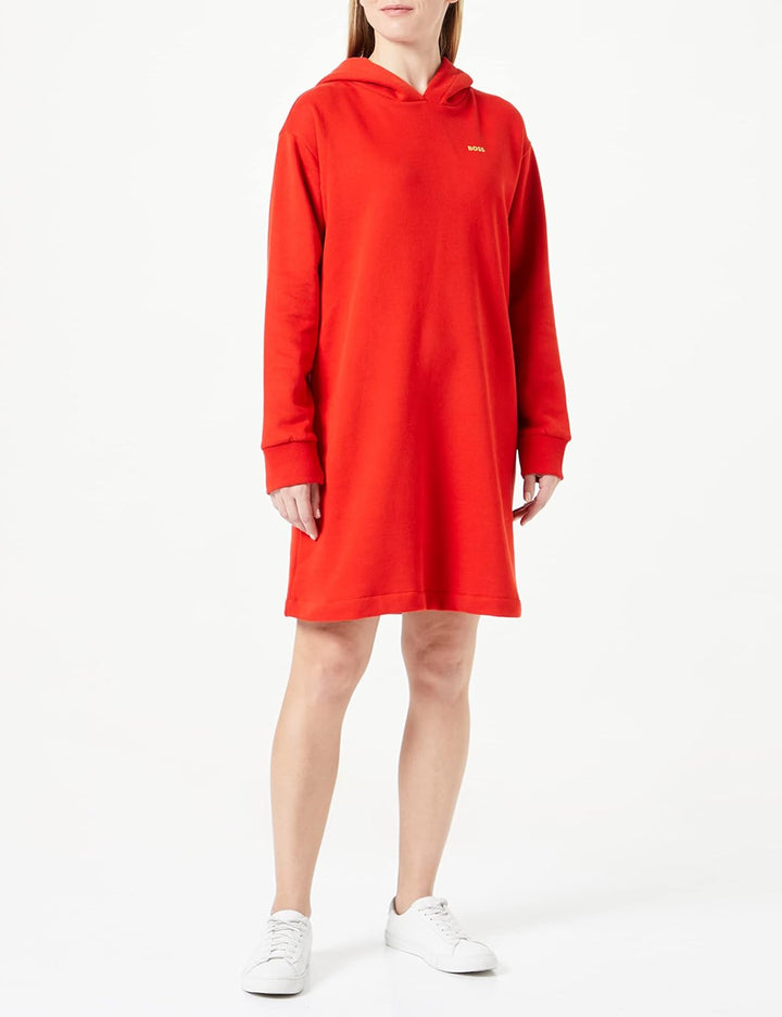 BOSS Damen C_ezas Dress M Bright Red, M Bright Red