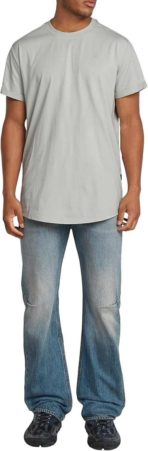 G-STAR Herren Lash Jersey T-Shirt S Grau (Gs Mercury D16396-b353-g987), S Grau (Gs Mercury D16396-b3