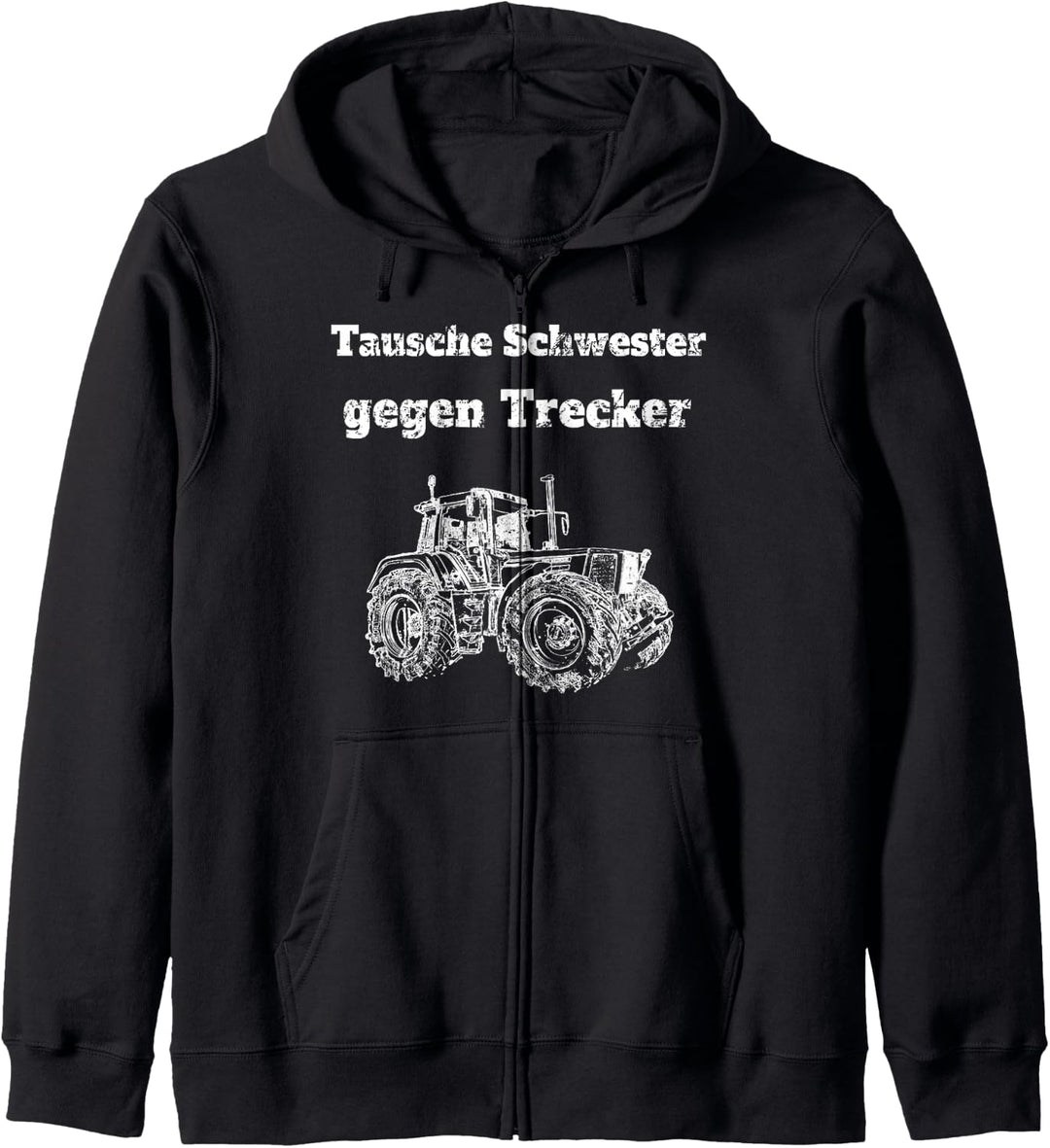 Traktor Landwirt Trecker Landwirtschaft Sohn Kind Bruder Kapuzenjacke