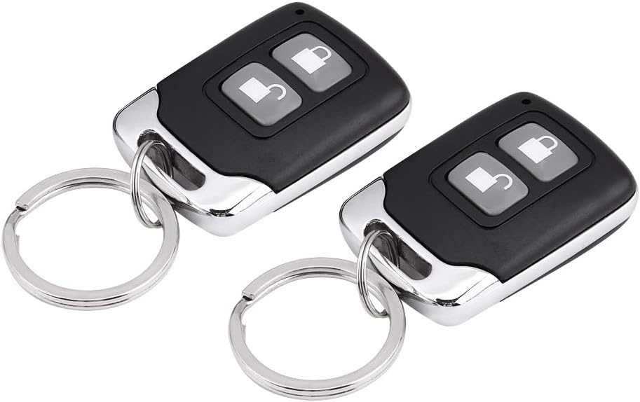 KIMISS Universal Autotürschloss Keyless Entry System, Kofferraumfreigabe Auto Keyless Entry System T