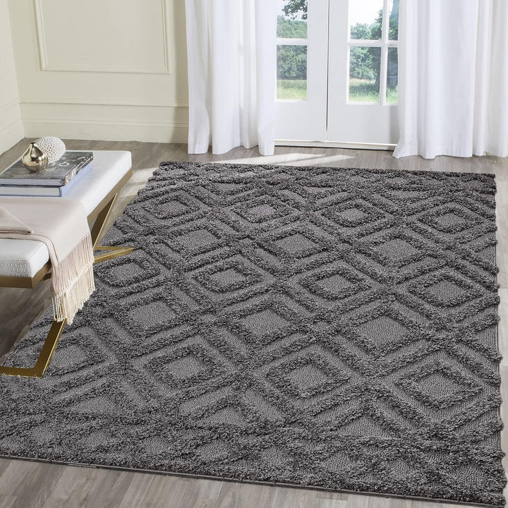 SANAT Wohnzimmer Teppich - Luxus Shaggy Nicht-schuppend Teppich, Wohnzimmer Schlafzimmer Esszimmer E