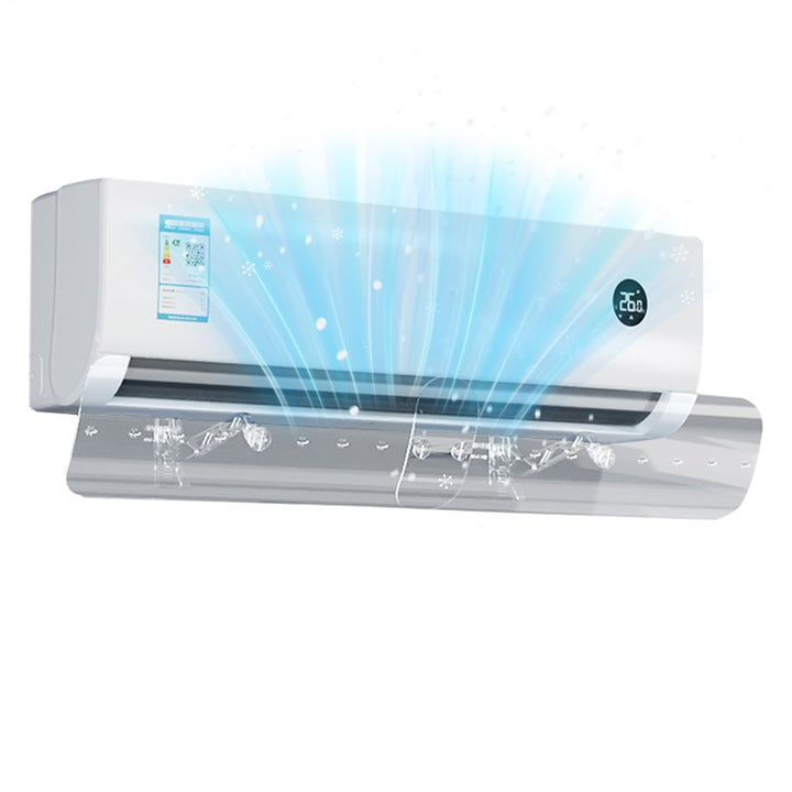 Klimaanlage Deflektor | Blasbarriere Split | Windschutz, einziehbar, Wandmontage, für Babyzimmer, Bü
