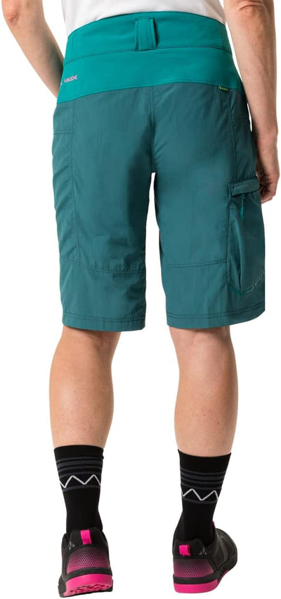 VAUDE Damen Hose Women's Qimsa Shorts 36 Mallard Green, 36 Mallard Green