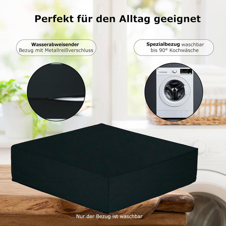 Orthopädisches Anti Dekubitus Viscoschaum Sitzkissen 40x40x10 cm – Made in Germany | Ergonomisch & d