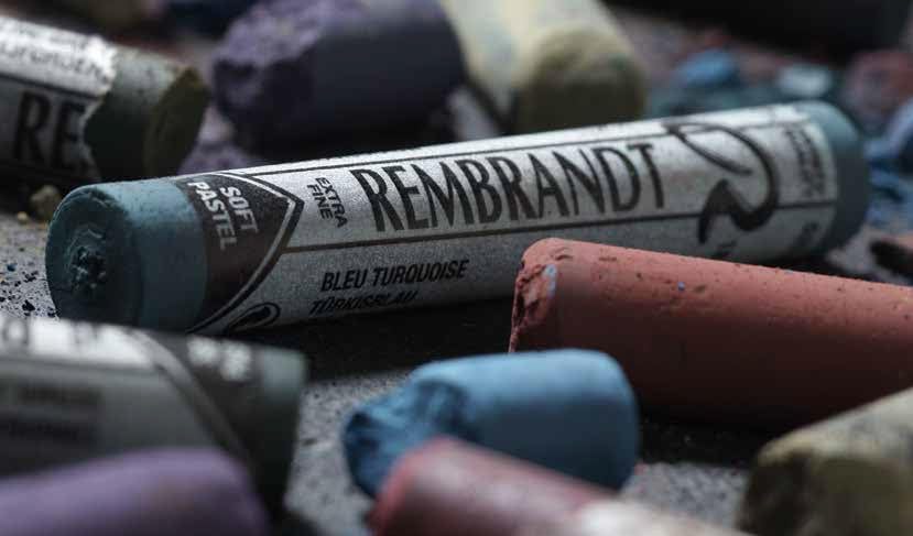Rembrandt Weiche Pastellkreide, 15 Stück, dunkle Töne, Set
