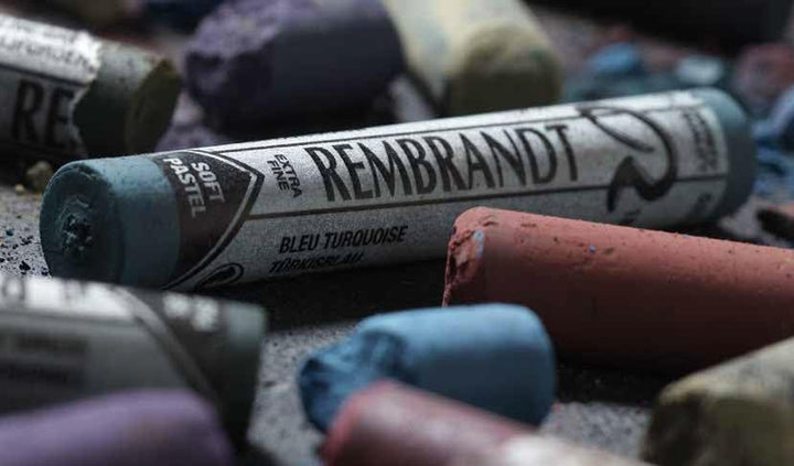 Rembrandt Weiche Pastellkreide, 15 Stück, dunkle Töne, Set