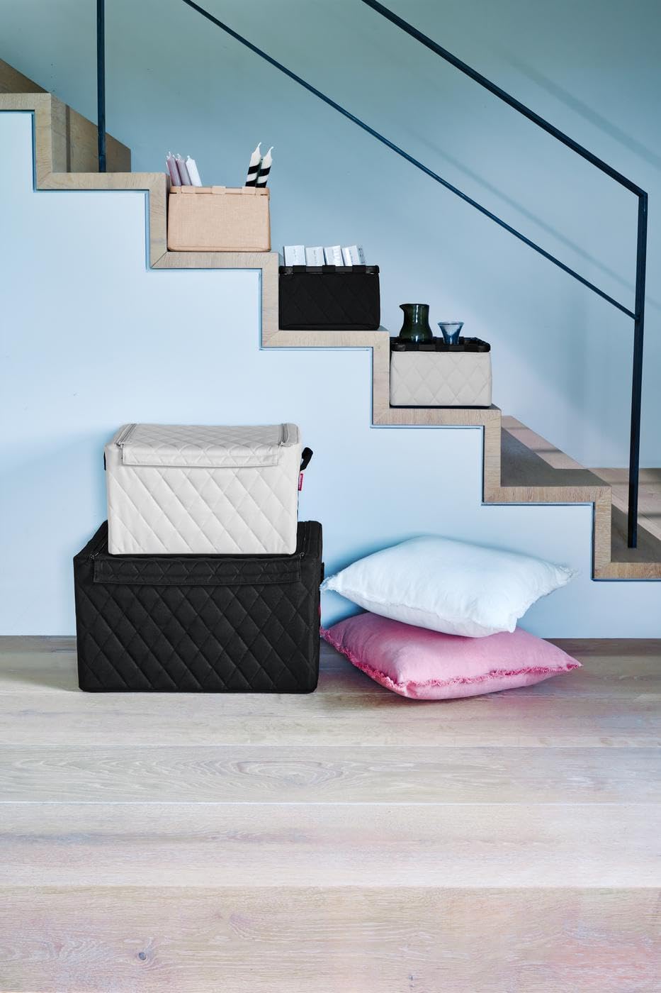 reisenthel storagebox L, Couleur: Rhombus Black, Rhombus Black