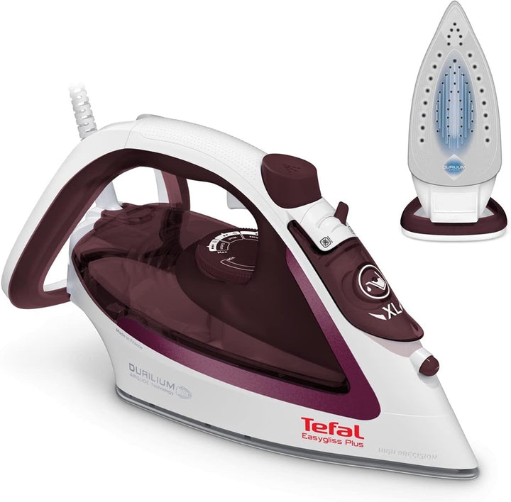 Tefal Easygliss Plus Bügeleisen Dampfbügeleisen mit starken 190g Dampfstoss, Testsieger 2019 - beste