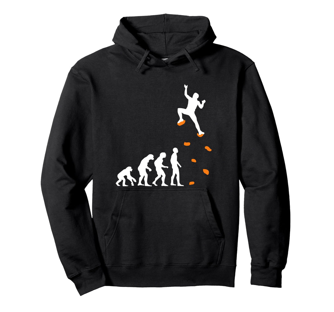 Kletter Evolution Kletterwand Klettern Bouldern Pullover Hoodie