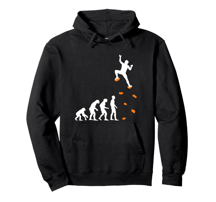 Kletter Evolution Kletterwand Klettern Bouldern Pullover Hoodie