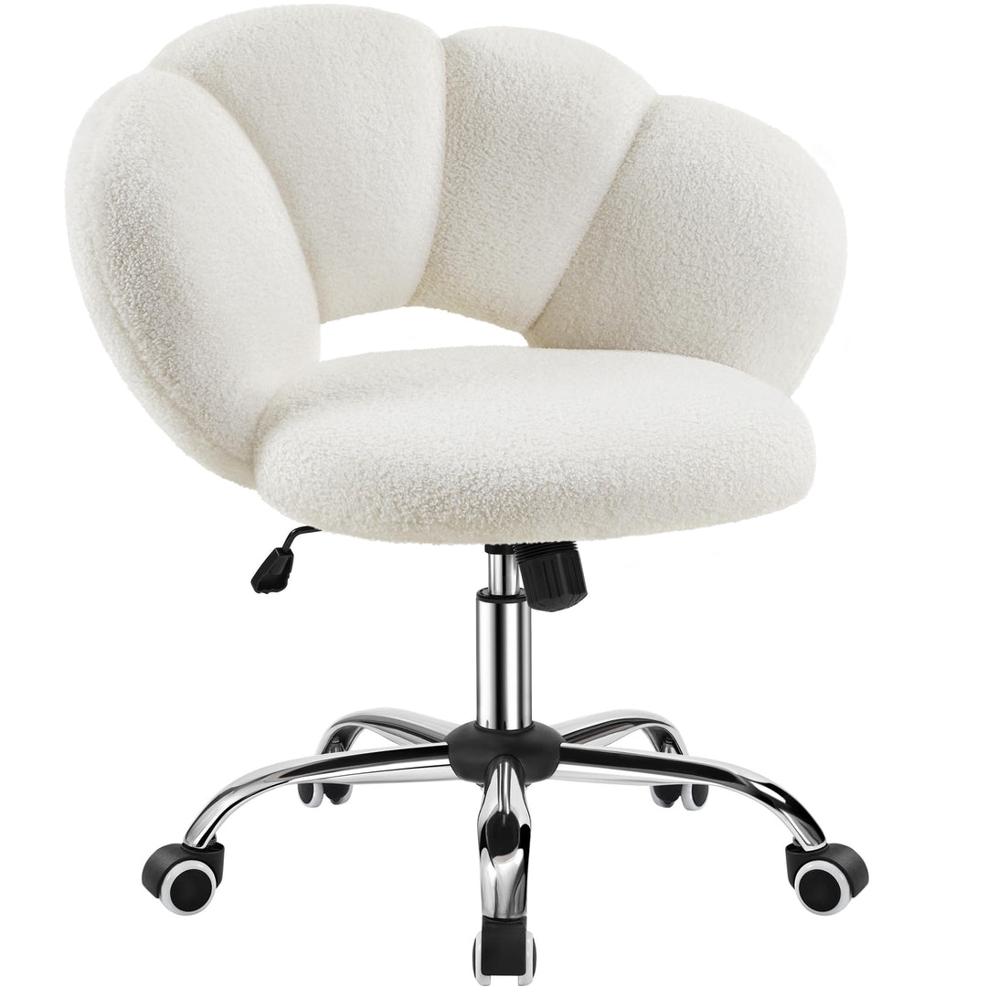 Yaheetech Schreibtischstuhl Bürostuhl Ergonomisch Bürosessel in Wolkenform Drehstuhl bis 136 kg Bela
