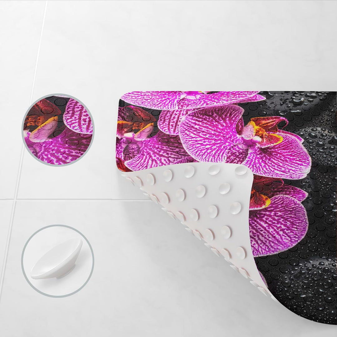 Sanilo Badematte 53 x 53 cm, rutschfeste Duschmatte für Dusche und Badewanne, Antirutschmatte maschi