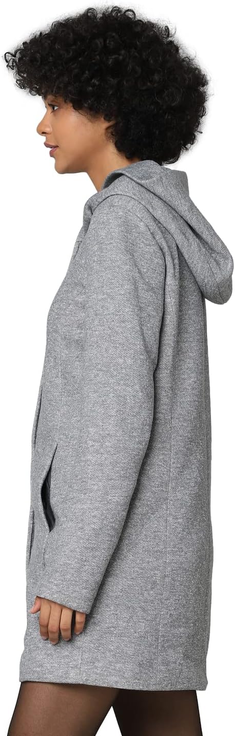 ONLY Female Mantel Klassischer XS Light Grey Melange, XS Light Grey Melange