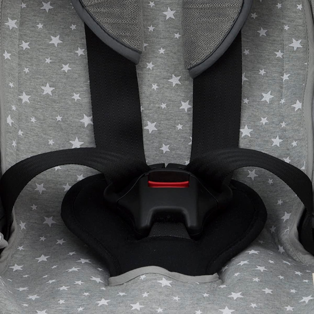 JYOKO KIDS Bezug für Bébé Confort Iseos Neo (WHITE STAR), WHITE STAR