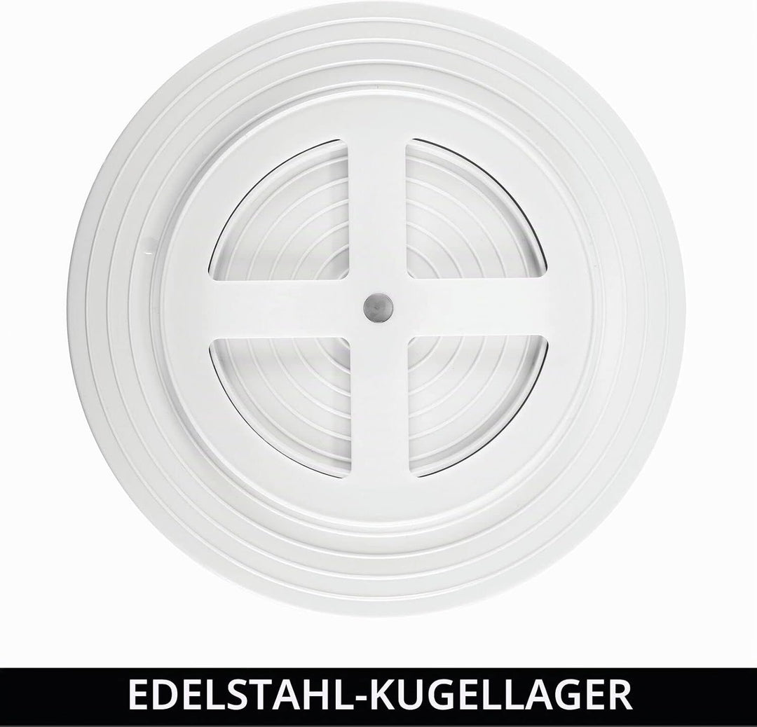 mDesign Lazy Susan Küchenregal – praktisches Gewürzregal für Küchenschrank – drehbarer Gewürzhalter