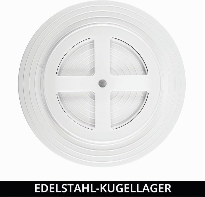 mDesign Lazy Susan Küchenregal – praktisches Gewürzregal für Küchenschrank – drehbarer Gewürzhalter
