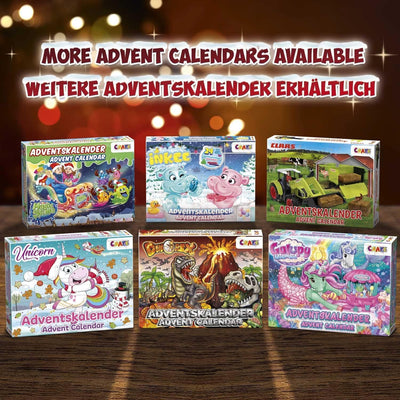 INKEE Bath & Beauty Adventskalender Kinder - Badespass Spielzeug Adventskalender, Weihnachtskalender