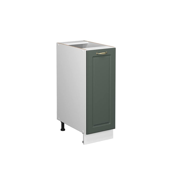Vicco Apothekerschrank Fame-Line, Grün-Gold Landhaus/Weiss, 30 cm ohne Arbeitsplatte Grün-gold Landh