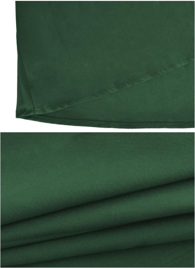 Damen High Waist Maxirock Taschen mit Seitenschlitz Langer A-Linie Rock XL 0 Armee Grün, XL 0 Armee