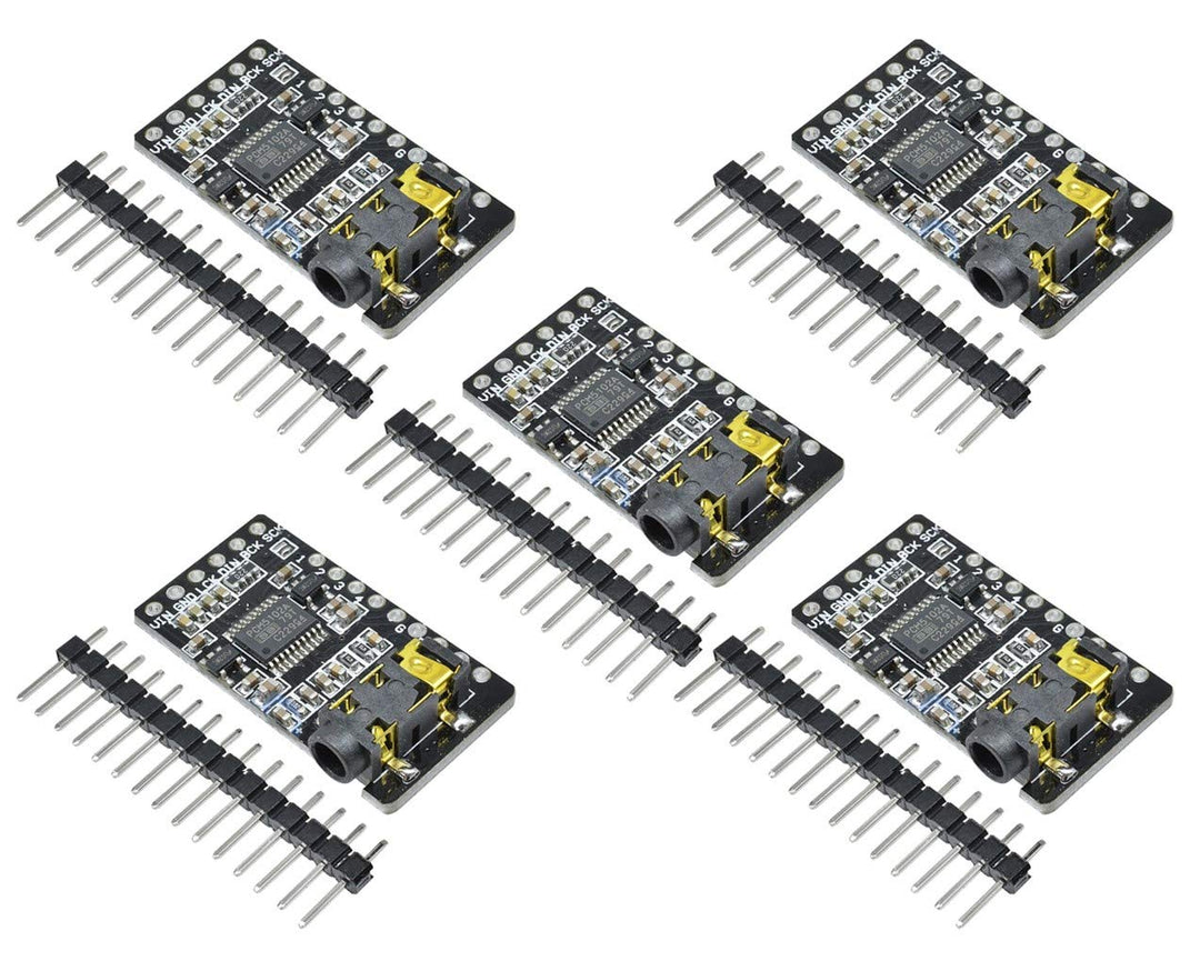 5pcs PCM5102 Decoder GY-PCM5102 I2S Interface Format Player Digital Audio PCM5102A