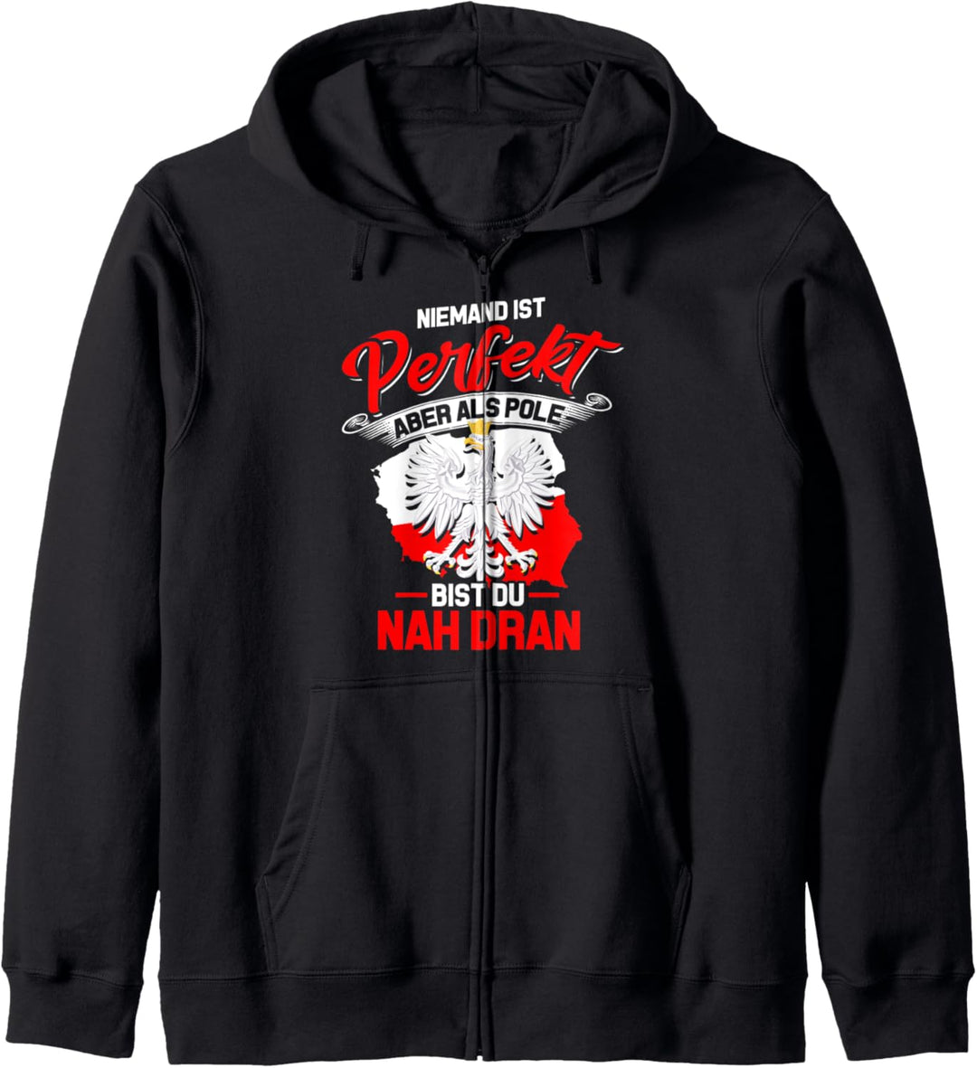 Polnische Tshirt Polen für Poland Polska Polin Adler Krakau Kapuzenjacke