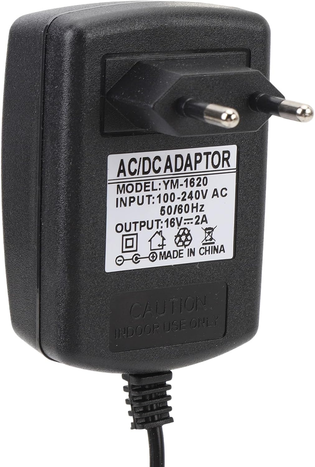 16-V-2A-Ladegerät, 37-Zoll-Kabel, 16-V-2A-Netzteil, Sicher für LED-Leuchten. (EU-Stecker), EU-Stecke