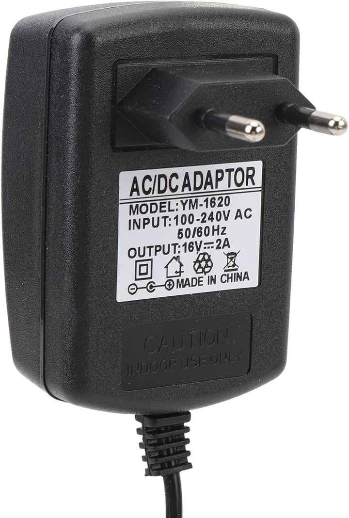 16-V-2A-Ladegerät, 37-Zoll-Kabel, 16-V-2A-Netzteil, Sicher für LED-Leuchten. (EU-Stecker), EU-Stecke