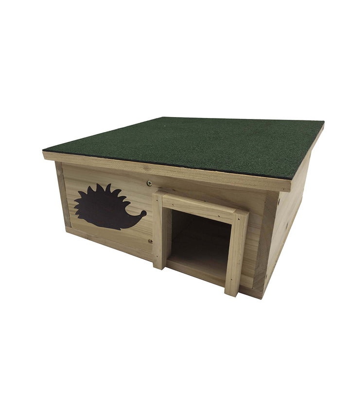 Dehner Natura Igelhaus Karlie, ca. 40 x 40 x 19 cm, Tannenholz,